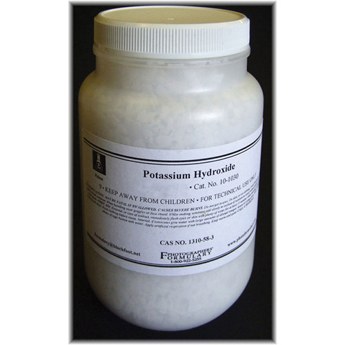 Photographers' Formulary Potassium Hydroxide - 100 Grams
