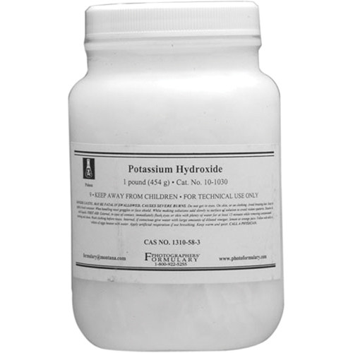 Photographers' Formulary Potassium Hydroxide (1 lb.)