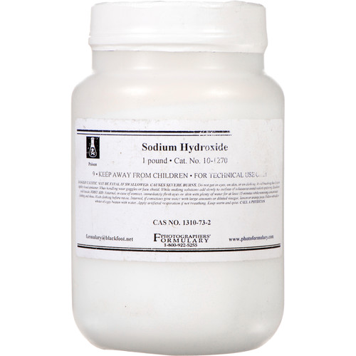 Photographers' Formulary Sodium Hydroxide (1 lb)