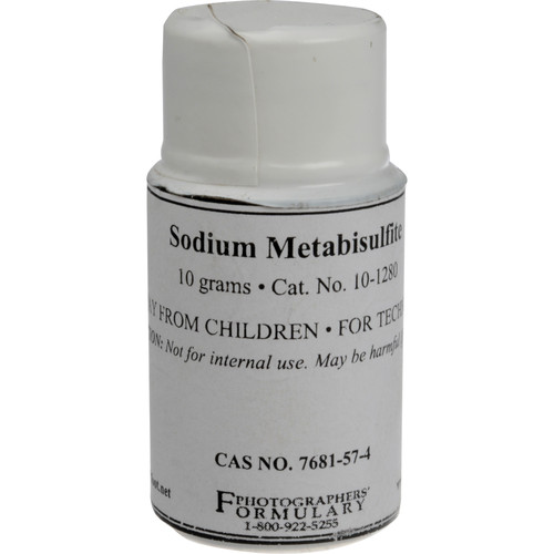 Photographers' Formulary Sodium Metabisulfite - 10 Grams