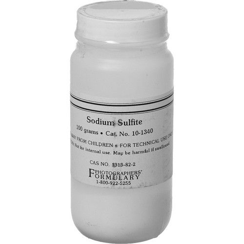 Photographers' Formulary Sodium Sulfite (Anhydrous 100g)
