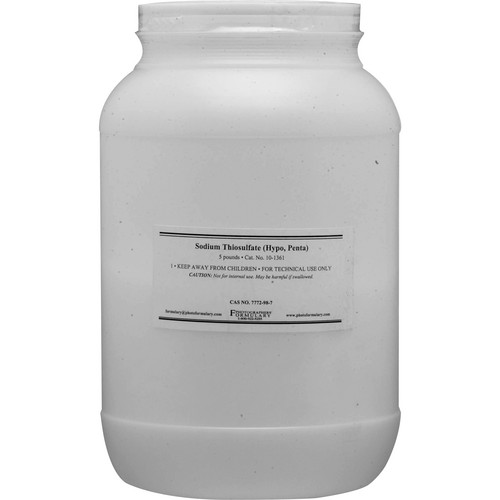 Photographers' Formulary Sodium Thiosulfate (Hypo) Penta (Prismatic Rice) - 5 lbs