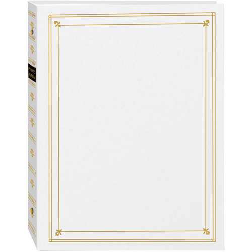 Pioneer Photo Albums APS-247 3-Ring Bi-Directional Memo Pocket Album (White)