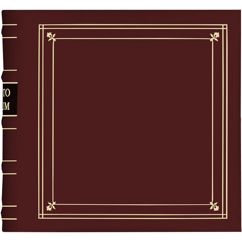 Pioneer Photo Albums BL-200 Bonded Leather Photo Album (Burgundy)