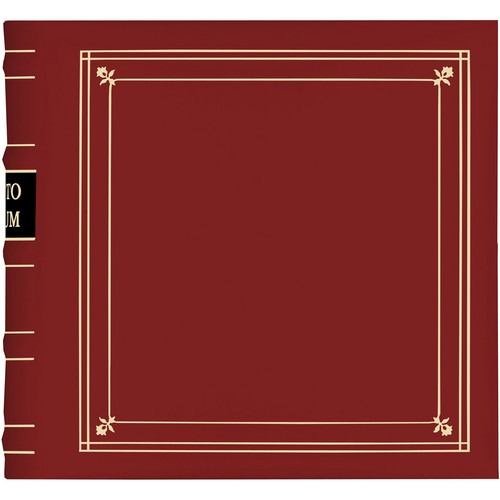 Pioneer Photo Albums BL-200 Bonded Leather Photo Album (Red)