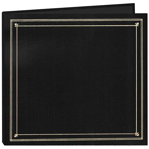 Pioneer Photo Albums Full Size Post Style Pocket Album (Black)