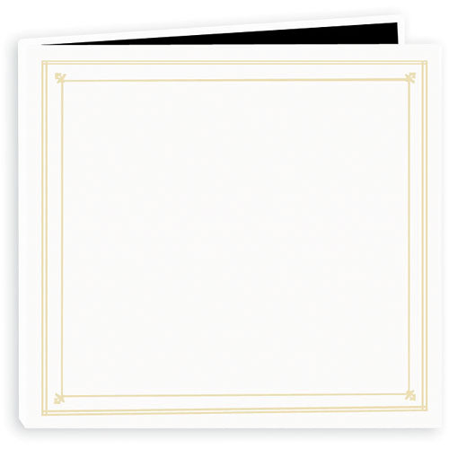 Pioneer Photo Albums Full Size Post Style Pocket Album (Bright White)