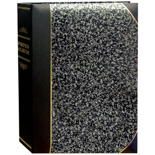 Pioneer Photo Albums BT46-SM Ledger Le Memo Photo Album (Silver Marble)