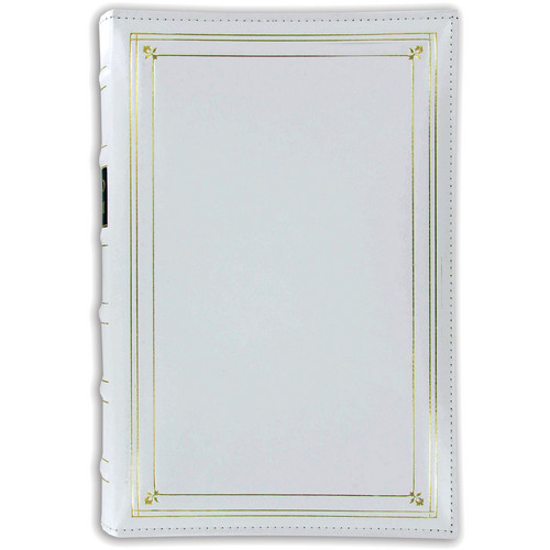 Pioneer Photo Albums BTA-204 Bonded Leather 3-Ring Album (White)