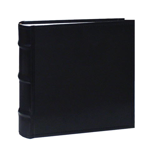 Pioneer Photo Albums CLB-146 Sewn Bonded Leather 100 Pocket Album (Black)