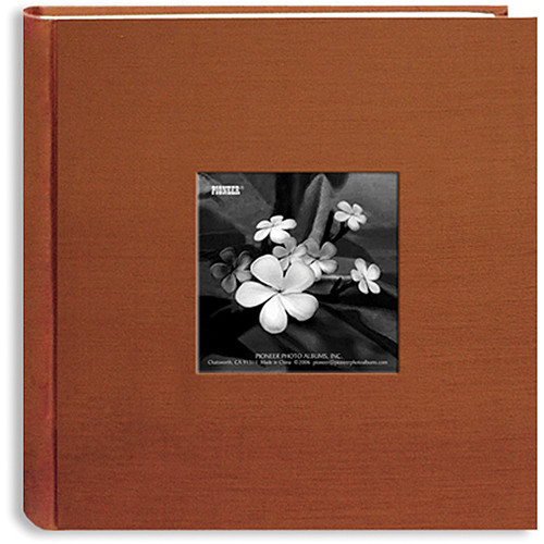 Pioneer Photo Albums DA200SKF-CO Silk Frame Bi-Directional Photo Album (Copper)