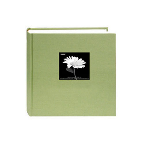 Pioneer Photo Albums DA-257CBF Fabric Frame Bi-Directional Memo Album (Sage Green)