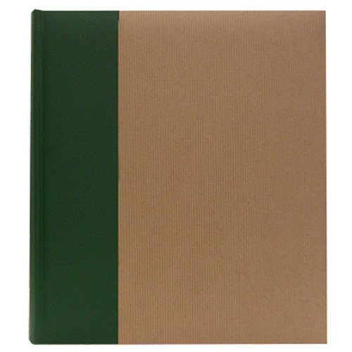 Pioneer Photo Albums ECO-257 Eco Natural Paper Bi-Directional Memo Album (Ribbed)