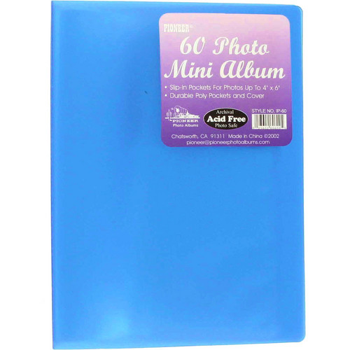 Pioneer Photo Albums Transparent Poly Photo Album - 4 x 6