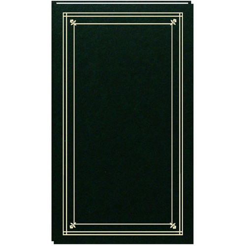 Pioneer Photo Albums Slim Line Post-Style Pocket Album (Hunter Green)
