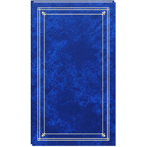 Pioneer Photo Albums Slim Line Post-Style Pocket Album (Royal Blue)