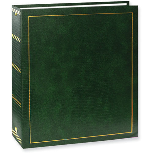 Pioneer Photo Albums Magnetic 3-Ring Album (Hunter Green 100 Pages)
