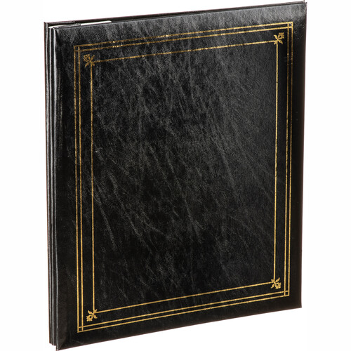 Pioneer Photo Albums PS-5781 5X7'' and 8X10'' X-Pando Pocket Album (Black)