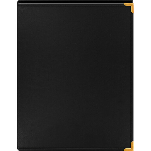 Pioneer Photo Albums SM46-BK Oxford Brass Corner Photo Album (Black)