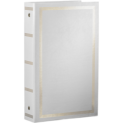 Pioneer Photo Albums STC-46 Pocket 3-Ring Binder Album (White)