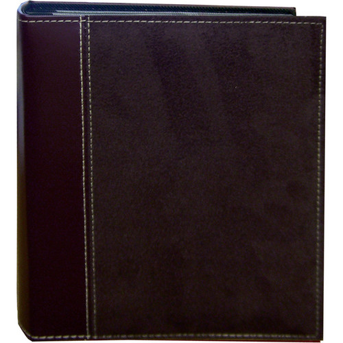 Pioneer Photo Albums SU246-BN Faux Suede Photo Album (Dark Brown)