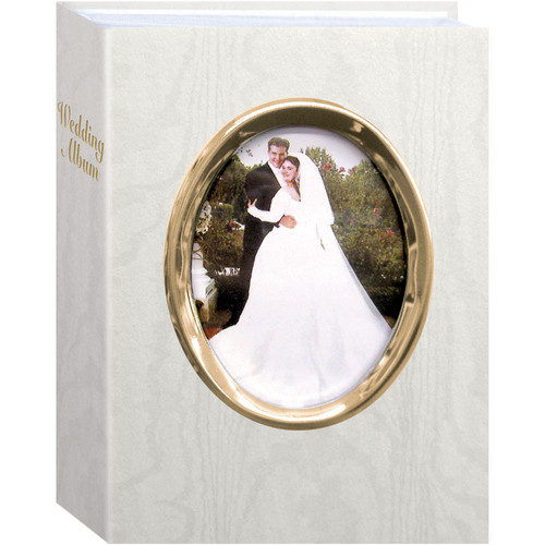 Pioneer Photo Albums WFM46-G Oval Framed Wedding Album (Gold Frame)