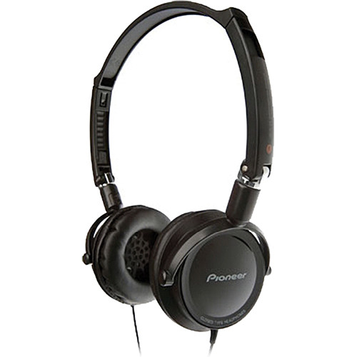 Pioneer SEMJ21 OnEar DJStyle Headphones (Black) SEMJ21K B&H