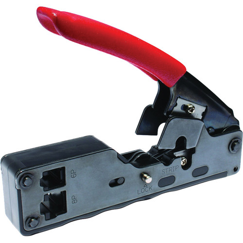 Platinum Tools 12507C Tele-Titan Modular Plug Crimp Tool for Ethernet Cables
