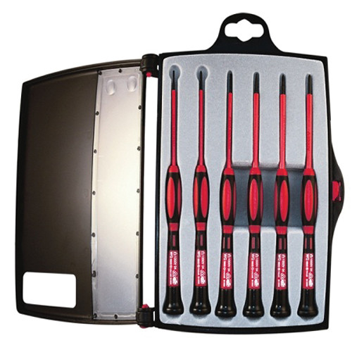 Platinum Tools 19110 1 KV Insulated Precision Screwdriver Set (6 Piece)
