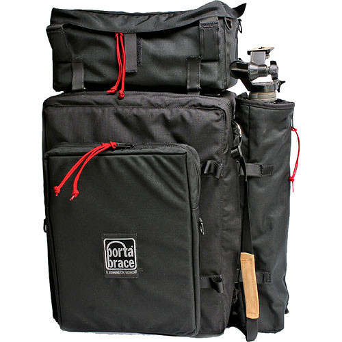 PortaBrace BK-2EXP Backpack Camera Case - Extreme Package (Black)
