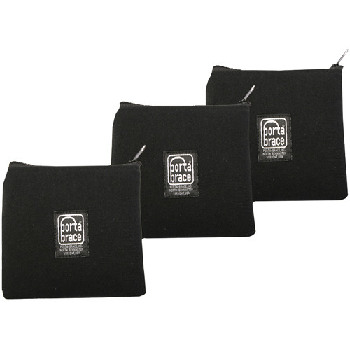 PortaBrace PB-B6 Stuff Sack (Black 3-Pac