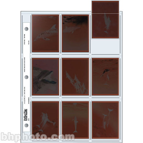 Print File 120-9HB Archival Storage Page for 9 Negatives (2.6 x 3.6