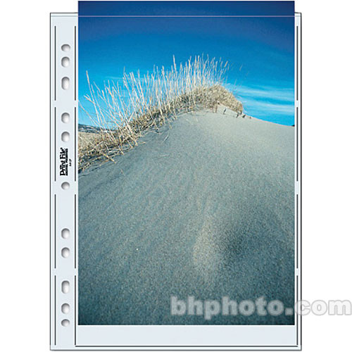 Print File A4-2P Archival Storage Page for 2 A4 Documents (9.2 x 11.9