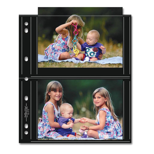 Print File Premium Series-S Archival Storage Page for Prints 5x7