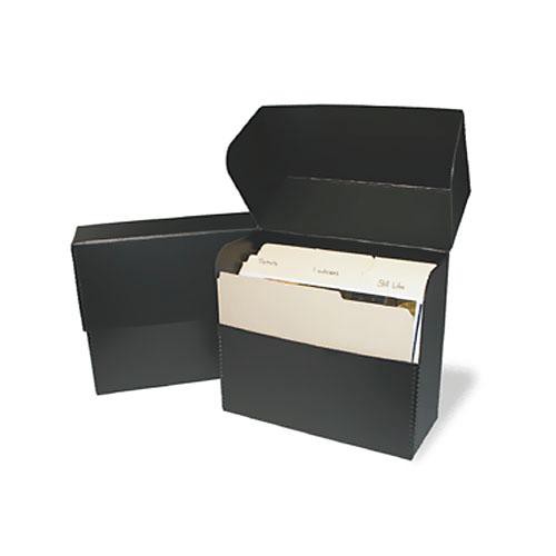 Print File DBLEGAL Metal Edge Legal Size Document Storage Box (15.25 x 10.25 x 5