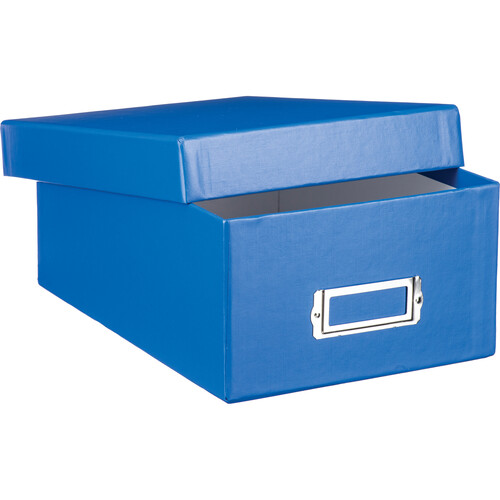 Print File Archival Photo Box (Blue)