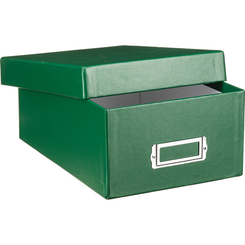 Print File Archival Photo Box (Green)