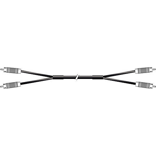 Pro Co Sound DK Dual Unbalanced RCA Keyboard Patch Cable - 5'