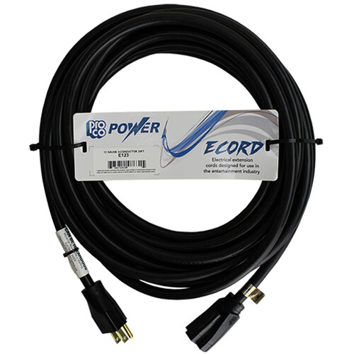 Pro Co Sound ECord Electrical Extension Cord (12Gauge)