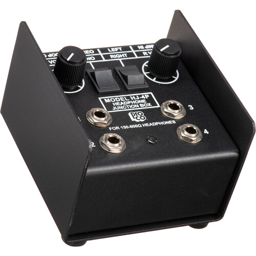 Pro Co Sound HJ4P - 4-Channel Headphone Junction Box
