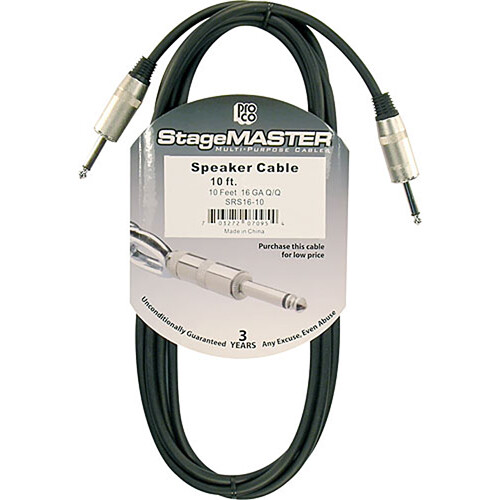 Pro Co Sound StageMaster Z-Force 1/4