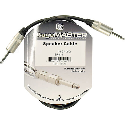 Pro Co Sound StageMaster Z-Force 1/4