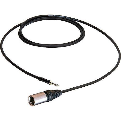 Pro Co Sound ShowSavers Tiny Tip Male to XLR Male Cable - 2'