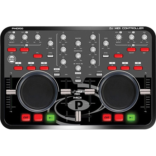 Pyle Pro PMIDI100 Professional Digital MIDI Controller