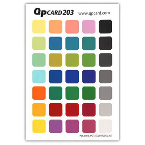QP Card QP Color Reference Card 203 Book