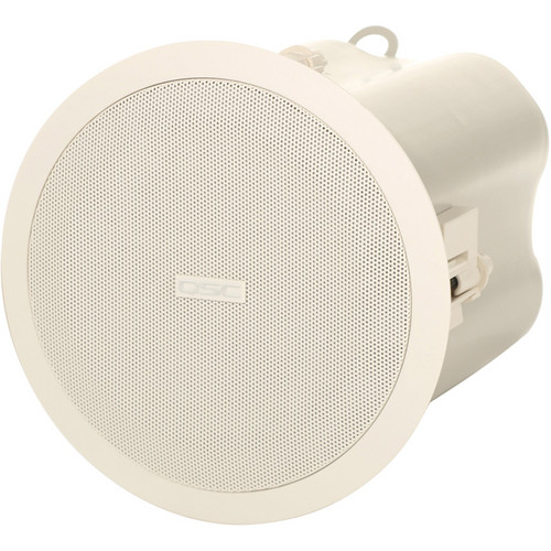 QSC ADC42T 4" 2Way Ceiling Speaker ADC42TWH DISC