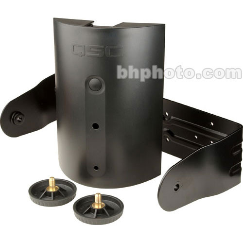 QSC ADYM8T Yoke Mount with Transformer (Black) ADYM8TBK B&H
