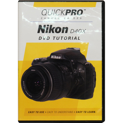 QuickPro DVD: Nikon D40x Digital SLR Camera 1178 BH Photo Video