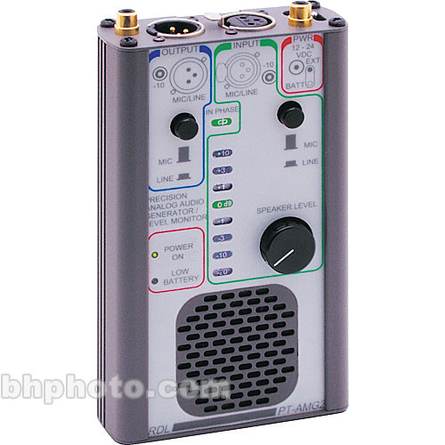 RDL PT-AMG2 Audio Generator/Level Monitor