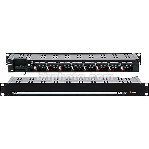 RDL SAS-8C 8-Station Audio Controller